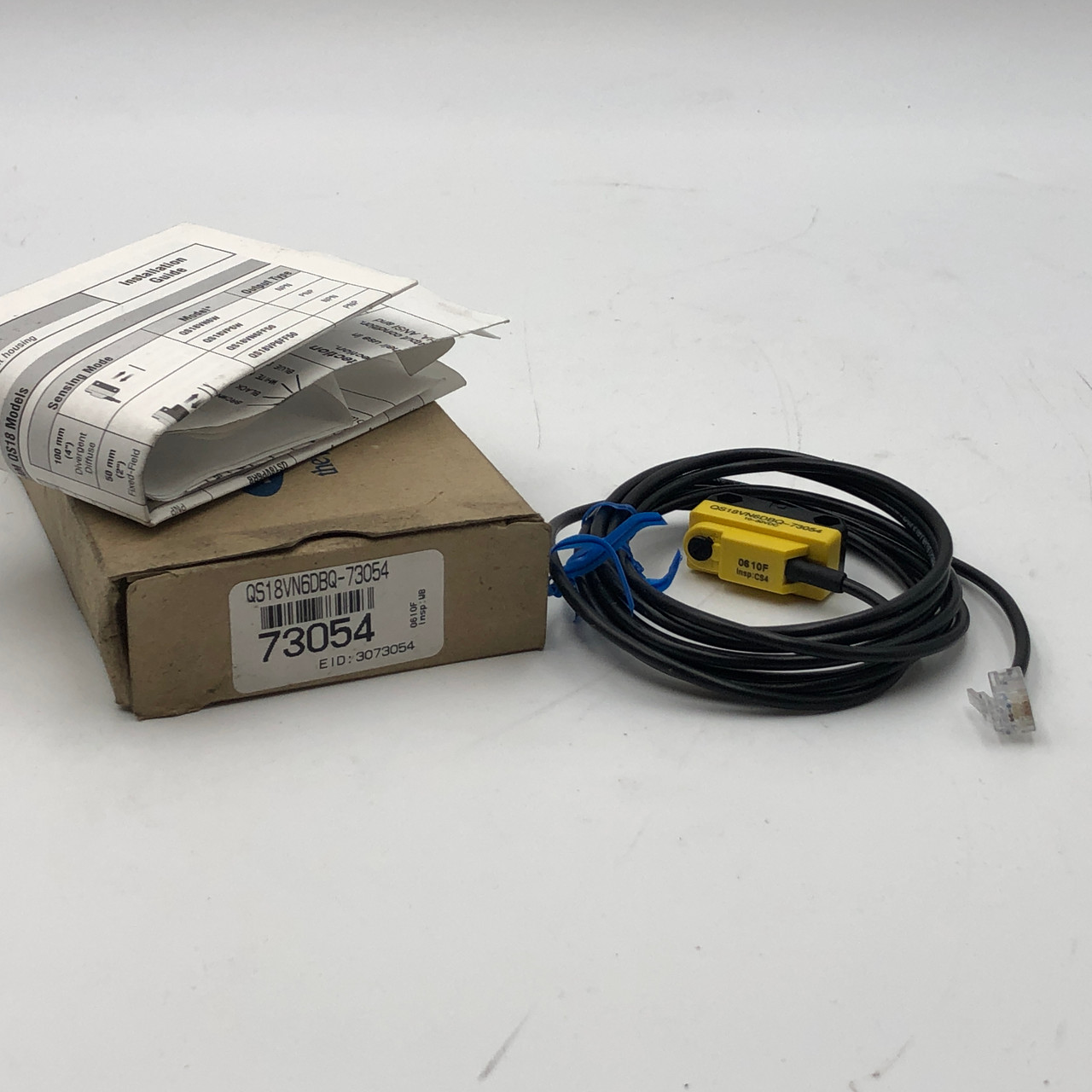 BANNER QS18VN6DBQ-73054 MINI WORLD-BEAM QS18 DIFFUSE PROXIMITY SENSOR