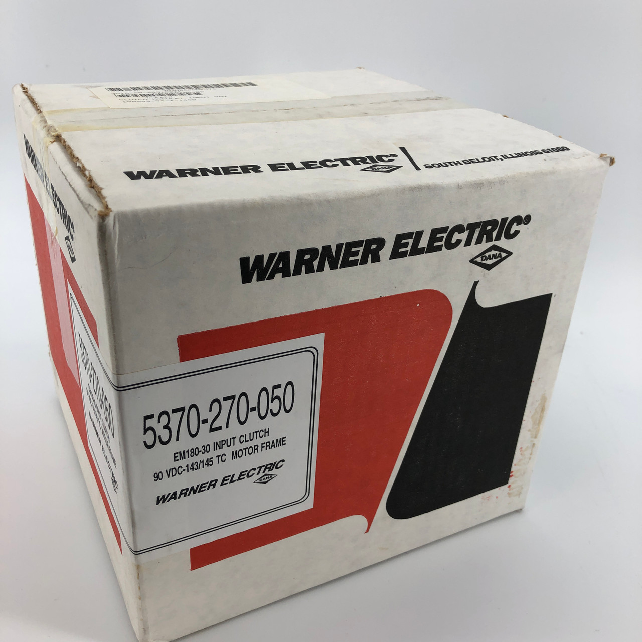 WARNER ELECTRIC 5370-270-050 EM180-30 INPUT CLUTCH 143TC-145TC - NEW SEALED