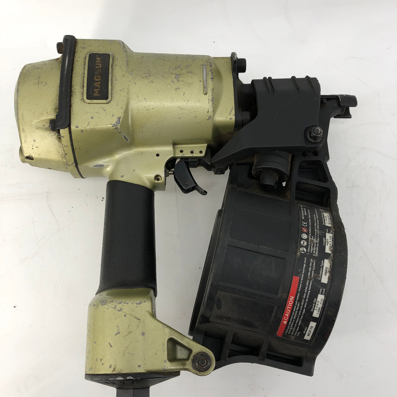 MAGNUM WCP-70 Pneumatic Coil Nailer 1-3/4-Inch to 2-3/4-Inch Heavy Duty