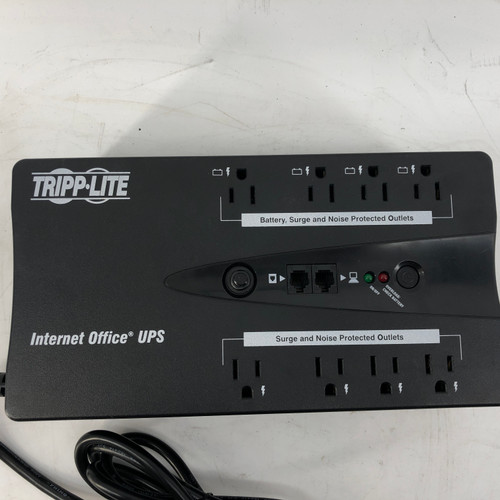 TRIPP LITE INTERNET550U 120V 550VA 300W USB INTERNET OFFICE UPS - NEW