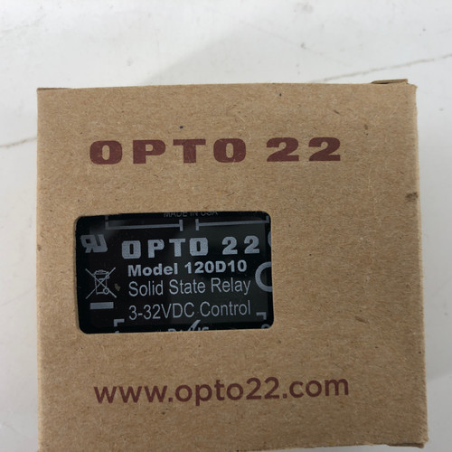 OPTO 22 SOLID STATE RELAY 3-32VDC CONTROL 120D10  NEW