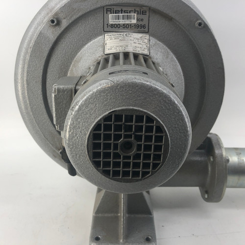 ELMO RIETSCHLE VACUUM BLOWER REL 26020 (101696-7043) TYPE F 208/360V