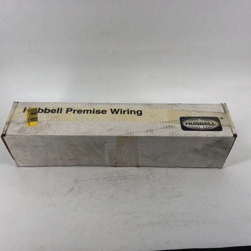 Hubbell P5E24U Category 5e Patch Panel Speedgain universal w/bar 24-port New