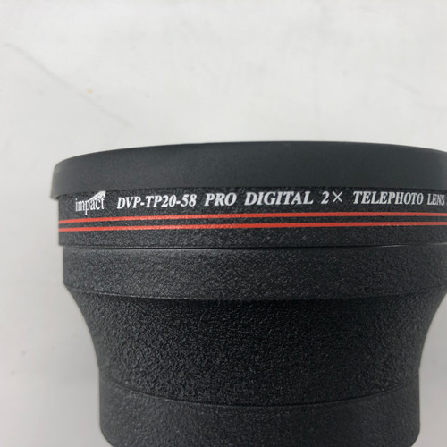 IMPACT DVP-TP20-58 PRO DIGITAL 2.0X TELEPHOTO LENS 58MM