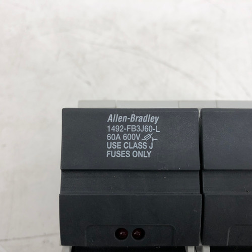 ALLEN BRADLEY 1492-FB3J60-L SERIES B 60A 600V CLASS J FUSE HOLDER