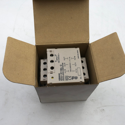 OMRON G3J-211BL-2 SOLID STATE CONTACTOR