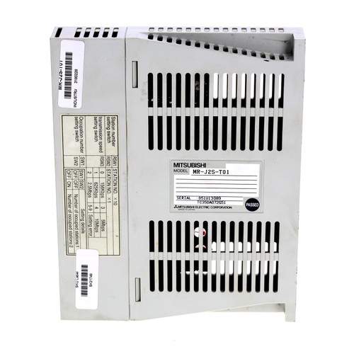 Mitsubishi MR-J2S-T01 AC Servo Amplifier with CC-Link Unit