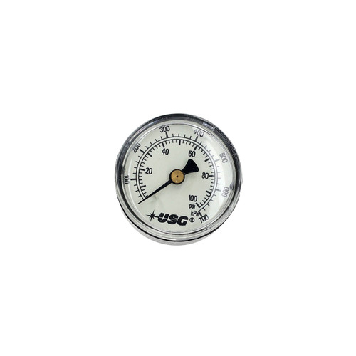 USG P-915 172699A 0-100 PSI 1/4" BSPT Pressure Gauge