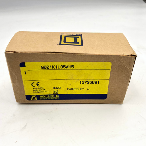 SQUARE D 9001K1L35AH5 K TYPE AMBER LENS PILOT LIGHT NEW