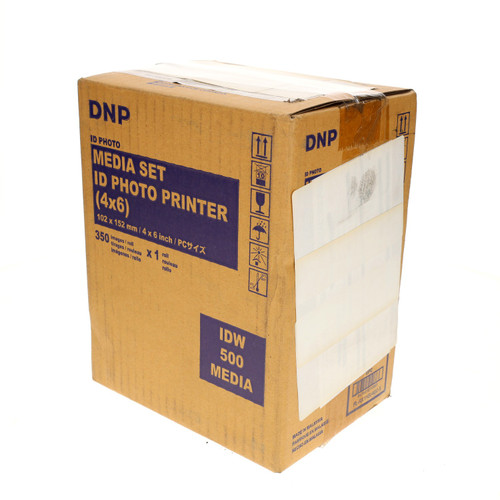 DNP RX1HS46-PS 350 Print 1 Roll Media Set for IDW500 DNP DS-RX1 & DS-RX1 HS New