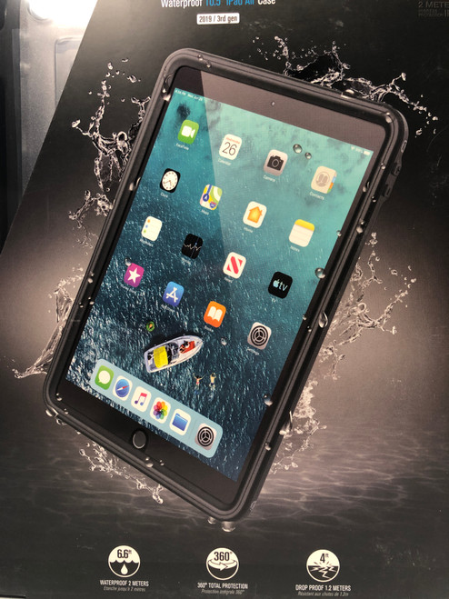 Catalyst CATIPDAIR3BLK Black Waterproof Rugged Case for Apple iPad Air 3rd Gen