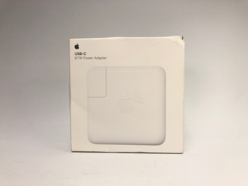 Apple 67W USB-C Power Adapter for MacBook MKU63AM/A - New Sealed