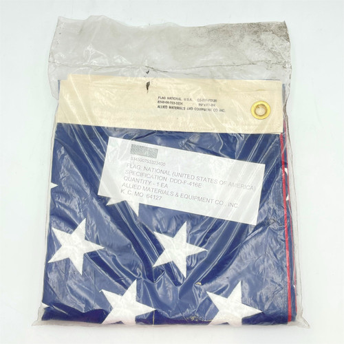 USA, AMERICAN FLAG 8' X 17' FLAG NATIONAL DDD-F-416E CERTIFIED  NEW