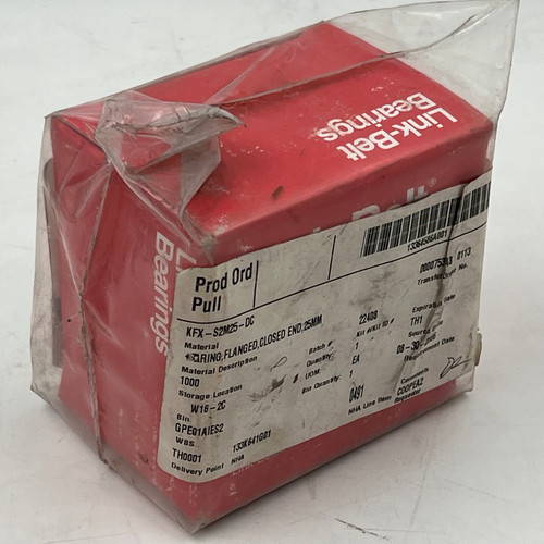 Rexnord Link-Belt KFXS2M25DCK6 Bearing 25mm Flange Lubed-for-Life - New
