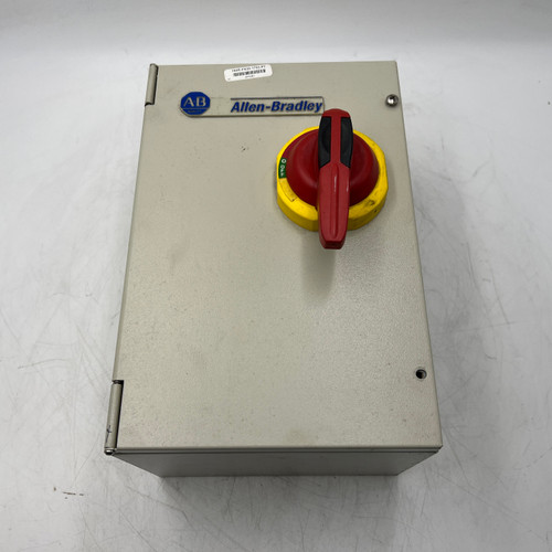 Allen Bradley 194R-FN30-1753-PY 30A Series B Enclosed Molded Case Switch IP66 