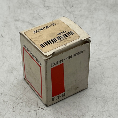 CUTLER HAMMER 10250T101-1E 120Vac Black Push Button Operator - NEW