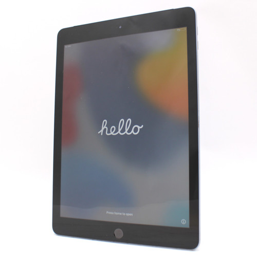 APPLE iPad 6th Gen Wi-Fi + 4G A1954 - 32 GB, Unlocked, SPACE GRAY - GOOD