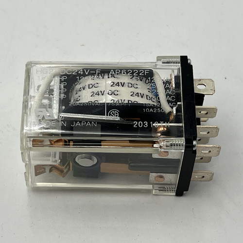 Panasonic HG2-DC24V-F 24VDC 20A DPDT Power Relay New