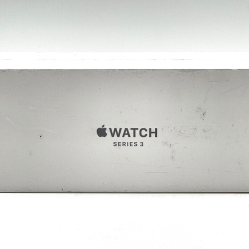 Apple Watch Series 3 (38 mmGPS) Gray AL Body Black Band - New