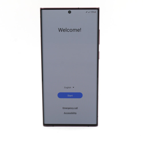 Samsung Galaxy S22 Ultra 128 GB Verizon Red Condition Good