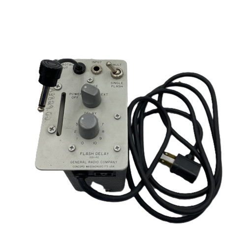 General Radio 1531-P2 Strobotac 105-125v Light Flash Delay w/ Case