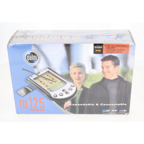 Palm M125 PDA Organizer 8MB SD Slot USB Sync AAA Battery Handheld - New