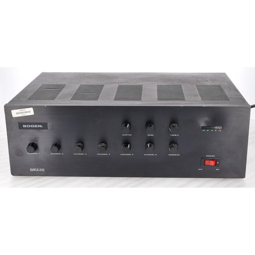 Bogen DMA40 40 Watt Mixer Amplifier 7 Channel Audio Paging System