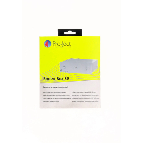 Pro Ject Speed Box S2 Turntable Motor Controller 33/45 RPM Quartz Precision