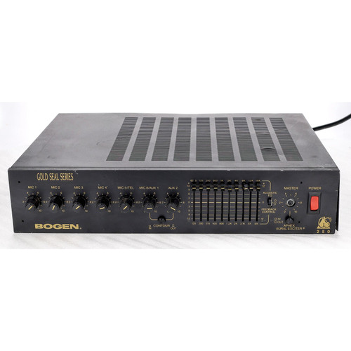 Bogen GS-250 250 Watt Gold Seal Mixer Amplifier Public Address System