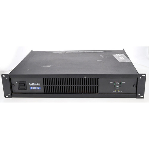 QSC CX302V Power Amplifier 2 Channel 70V Commercial Audio