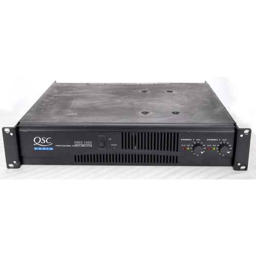 QSC Audio RMX1450 Power Amplifier 2 Channel 120V Rackmount Pro Audio