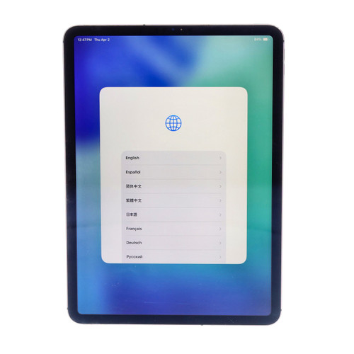 Apple iPad Pro 11" 2nd Gen 2020 A2068 Unlocked 256GB Space Gray Good