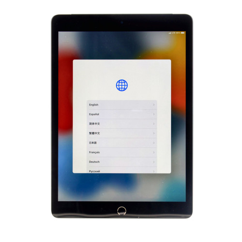 Apple iPad 9th Gen 2021 10.2" A2603 Unlocked 256GB Space Gray Very Good
