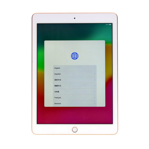 Apple iPad 6th Gen 2018 9.7" A1893 Wi-Fi Only 128GB Gold Very Good
