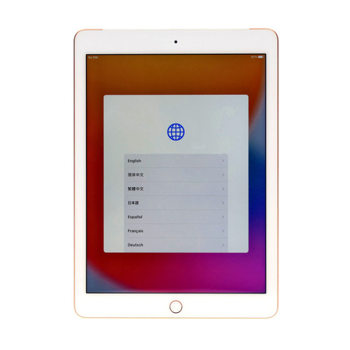 Apple iPad 6th Gen 2018 9.7" A1954 Unlocked 32GB Gold Very Good