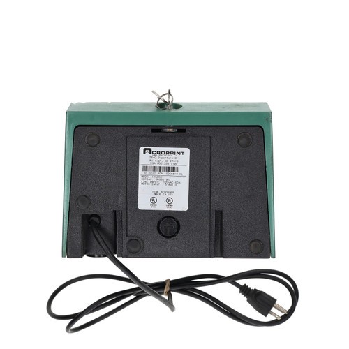 Acroprint 125ER3 Heavy Duty Time Clock with Keys
