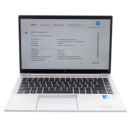 HP Elitebook 840-G8 14" Touch Laptop i5-1145G7 16GB 512GB NVMe New Open Box