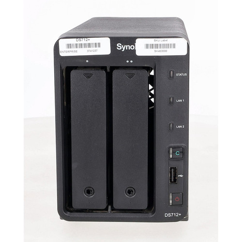 Synology DS712+ 2-Bay NAS DiskStation External Drive Enclosure No Drives