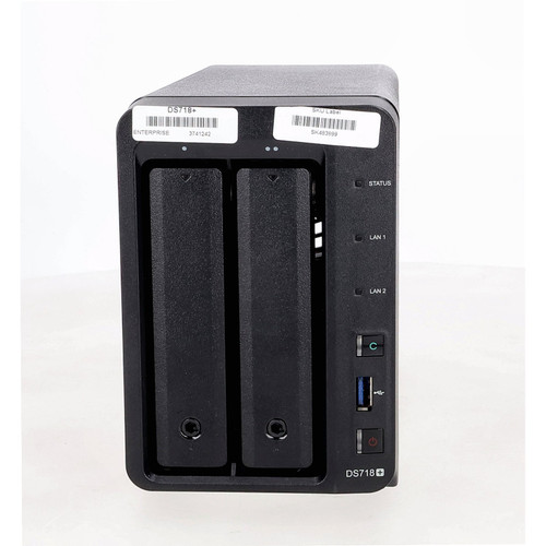 Synology DS718+ 2-Bay NAS DiskStation External Drive Enclosure No Drives