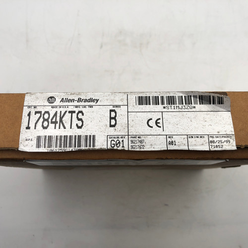 ALLEN BRADLEY 1784KTS (1784-KTS) COMMUNICATION INTERFACE MODULE - NEW OPEN BOX