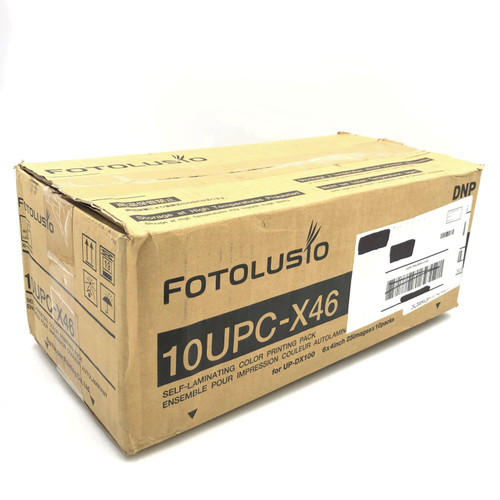 FOTOLUSIO / DNP UPC-X46 (10UPC-X46) SELF-LAMINATING COLOR PRINT PACK - NEW