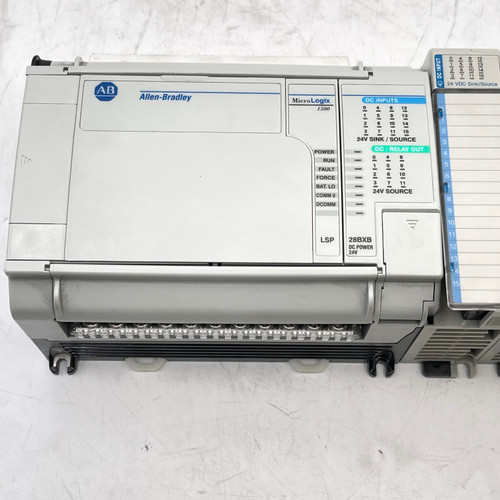 ALLEN BRADLEY 1764-28BXB MIRCROLOGIX 1500 UNIT W/ 1764-LSP & MORE