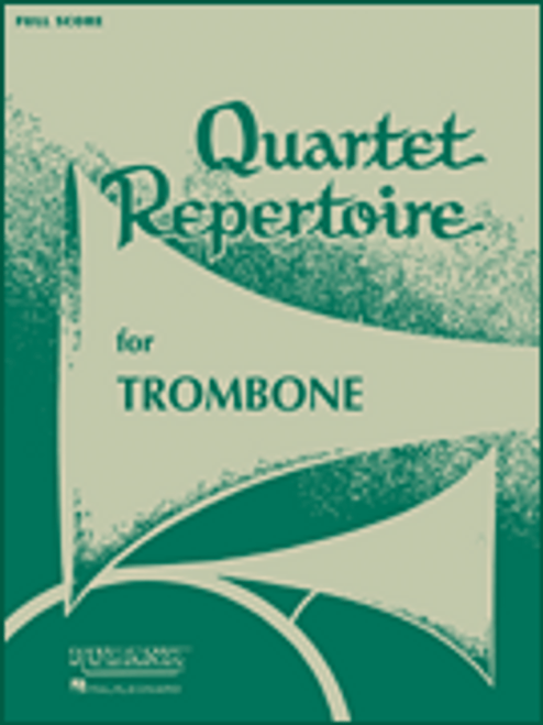 Quartet Repertoire For Trombone - 073999849202