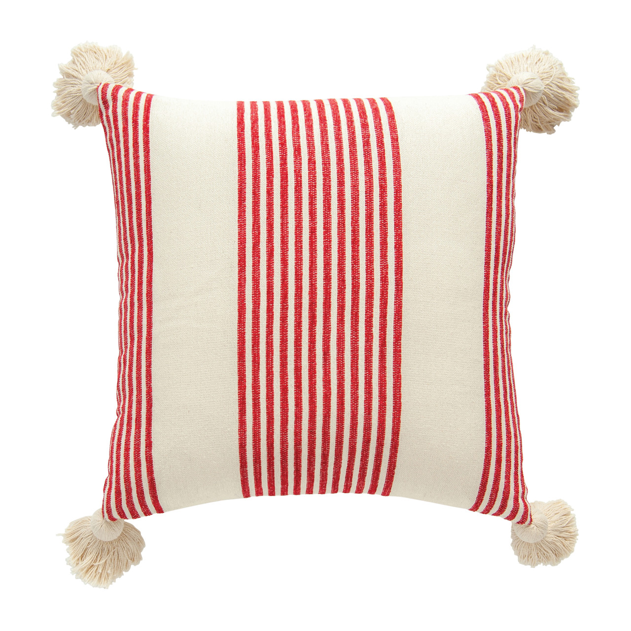 red striped pillow