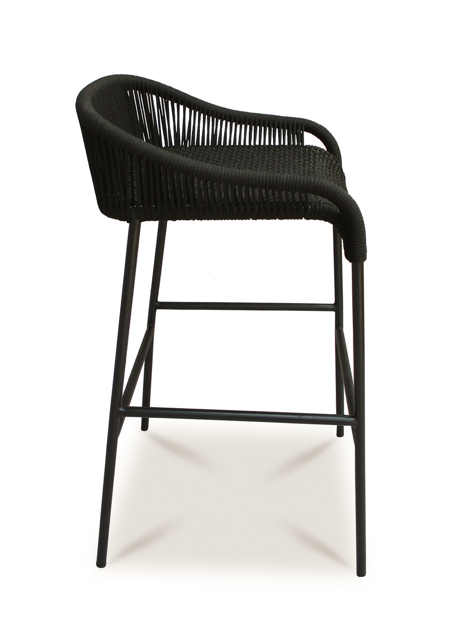 belmont wicker patio furniture on Belmont Counter Stool Black Garden Cottage