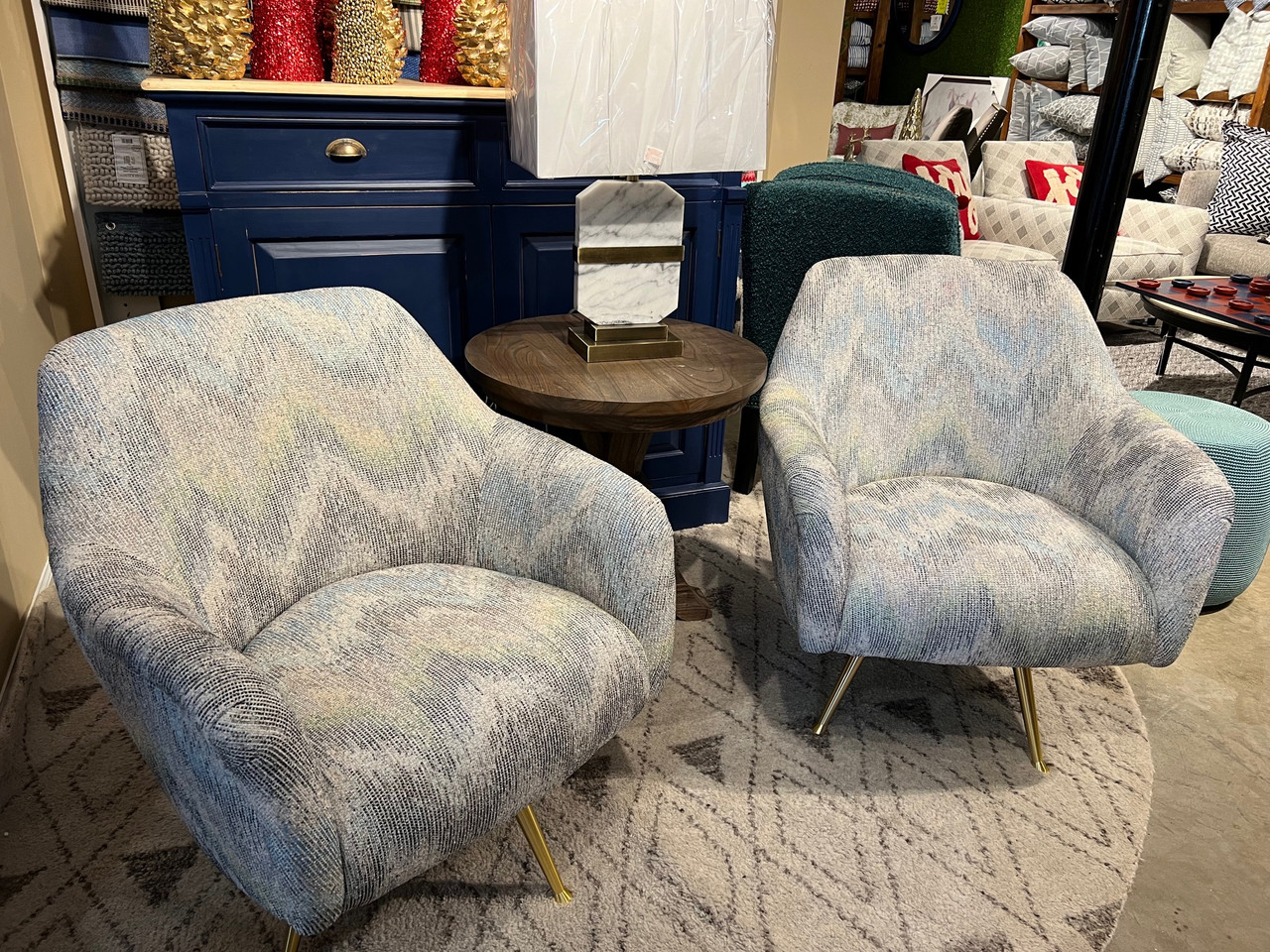 Pair of 2025 swivel chairs