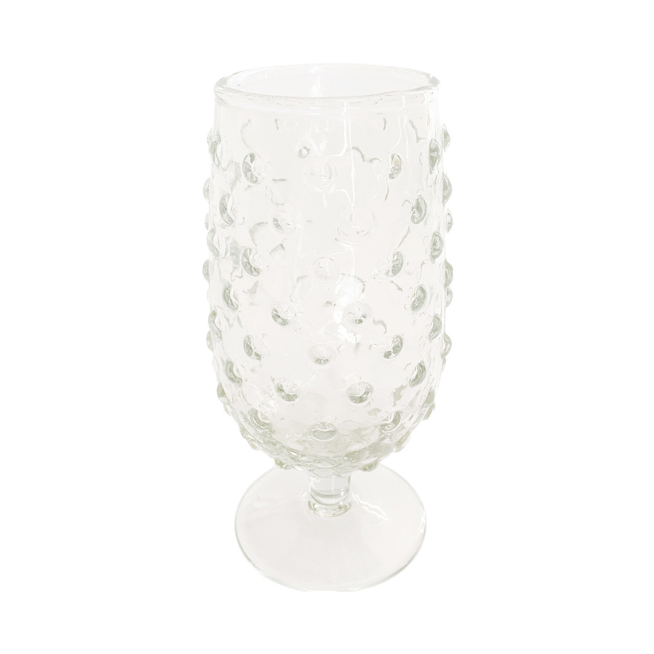 wine glasses goblets Beatriz Ball Hobnail All Purpose Glass, Set of 4 Light Purple