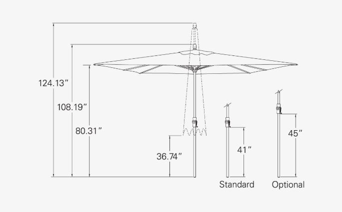 commercial patio umbrella Amazon.com : Tropishade 631W24 Commercial 9 ft. Antique White Patio Umbrella  is Perfect for Cafes and Restaurants : Patio, Lawn & Garden