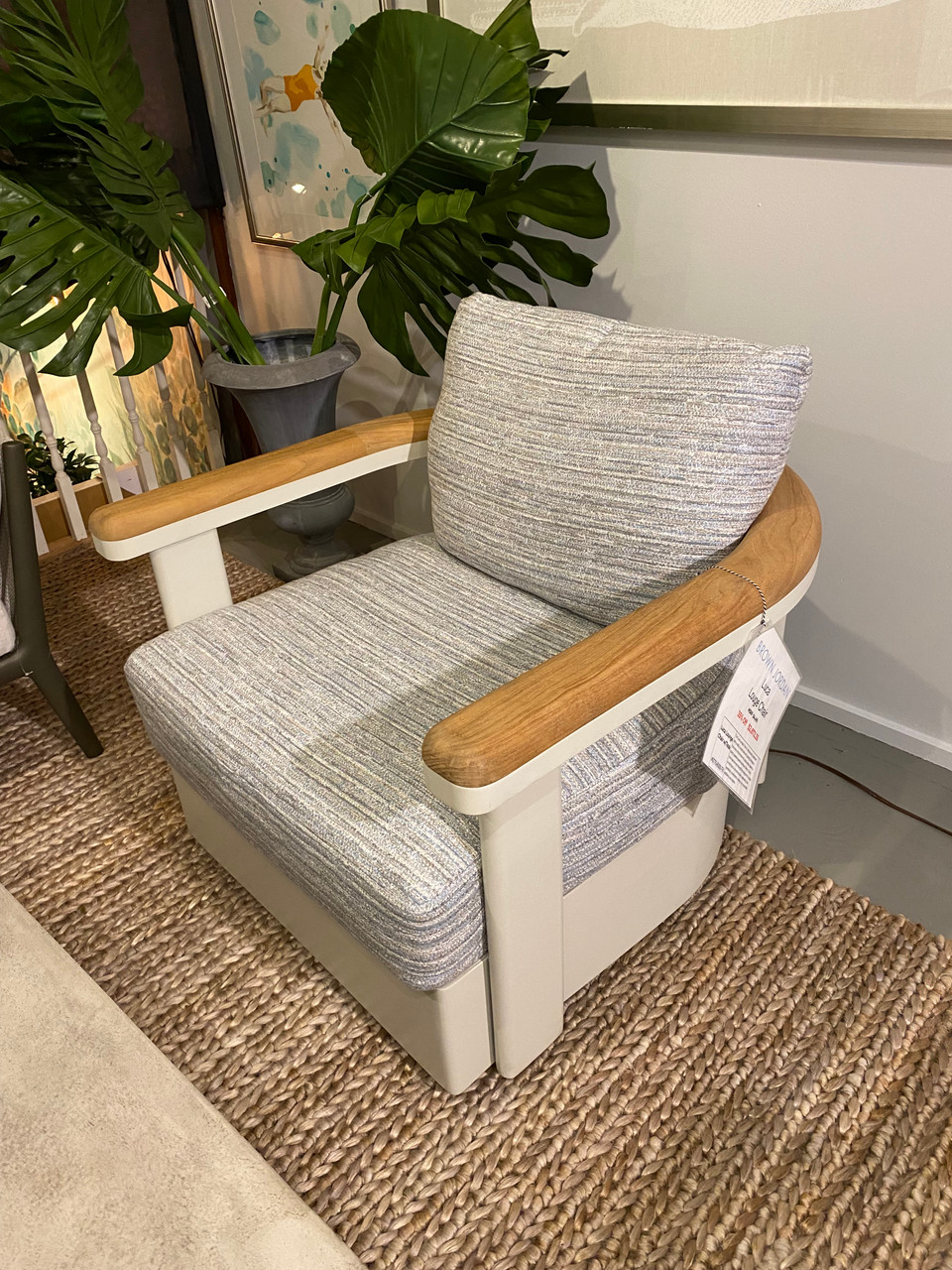 60% OFF Floor Model Luca Swivel Lounge Chair Garden Cottage