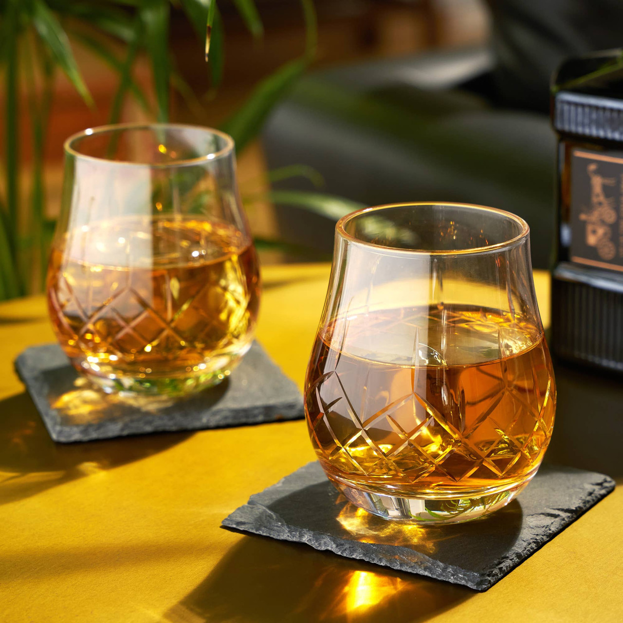Admiral Crystal Bourbon Glasses - Thumbnail 2